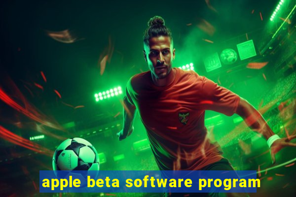 apple beta software program